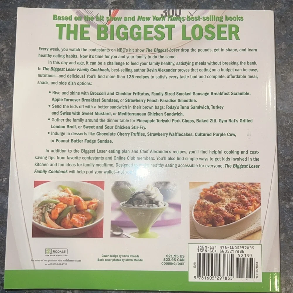 The Biggest Loser Family Cookbook Excellent Budget Healthy Recipes‎
